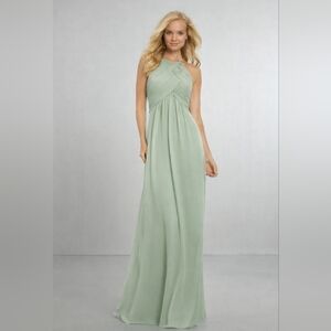 Mori Lee Dress Gown Moss Green Size 16